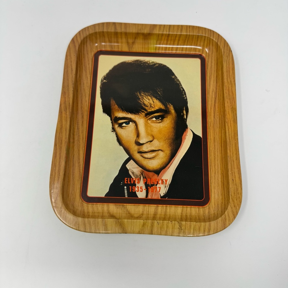 Vintage Elvis Presley 1935-1977 Rectangle Tin Tray